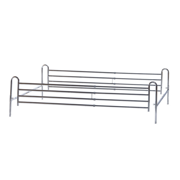 Moretti MP170 Bedside Rails Chrome Τηλεσκοπικά Πλαινά Κάγκελα Κρεβατιού από επιχρωμιωμένο ατσάλι